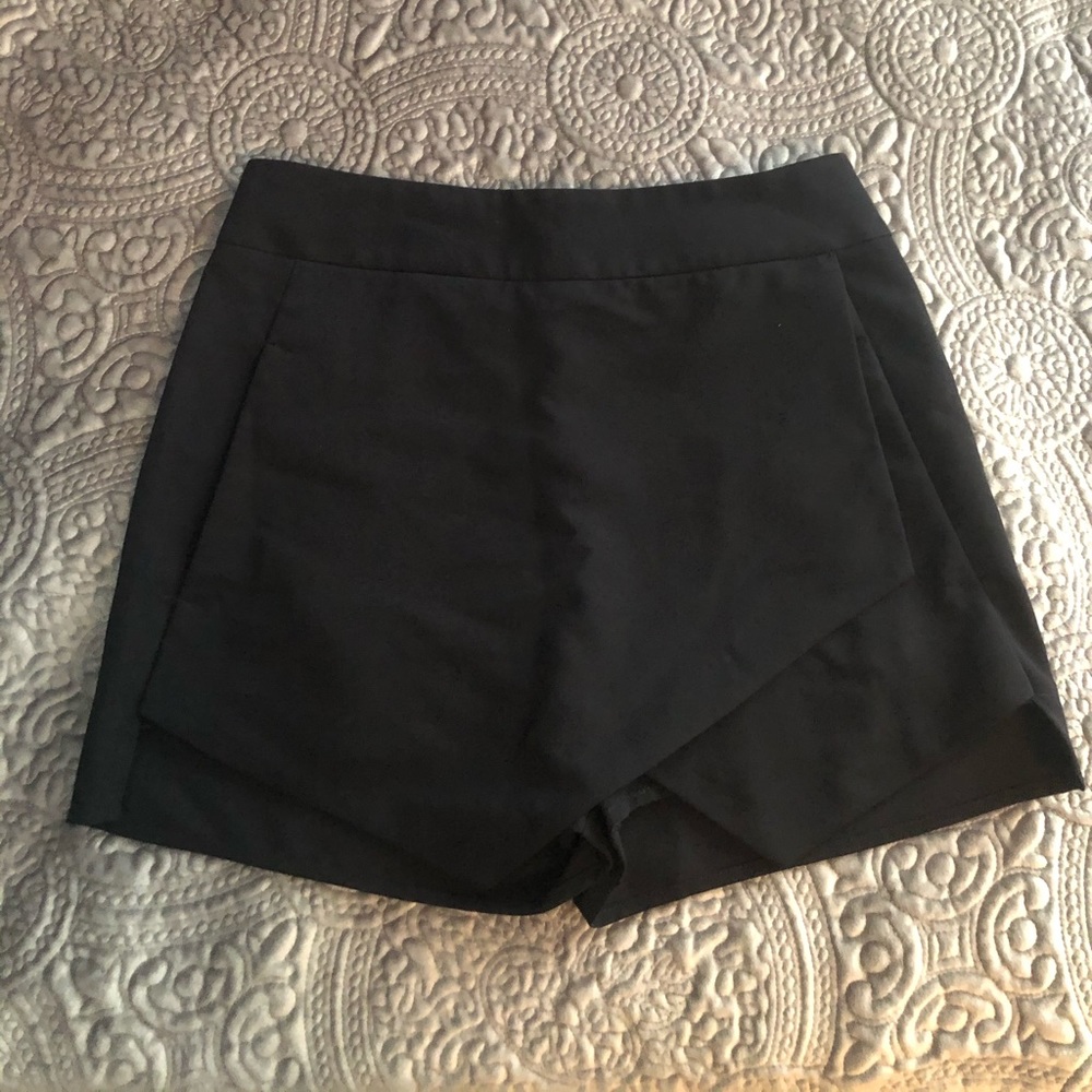 AQUA envelope skort
